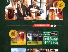 Tablet Screenshot of pointerpub.hu